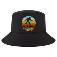 Funny Bigfoot Hide And Seek World Champion Cool Comfort Performance Bucket Hat