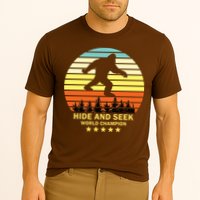Funny Bigfoot Hide And Seek World Champion Cooling Performance Crew T-Shirt