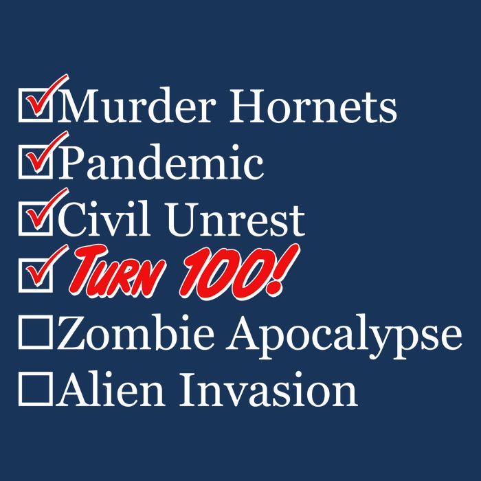 Funny Birthday In Quarantine Checklist 100th Birthday Golf Towel