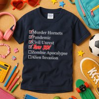 Funny Birthday In Quarantine Checklist 30th Birthday Kids T-Shirt
