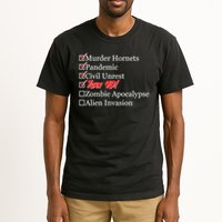 Funny Birthday In Quarantine Checklist 90th Birthday Tall T-Shirt