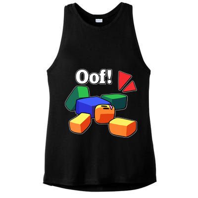 Funny Blox Noob Gamer Funny Ladies PosiCharge Tri-Blend Wicking Tank