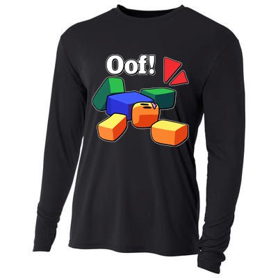 Funny Blox Noob Gamer Funny Cooling Performance Long Sleeve Crew