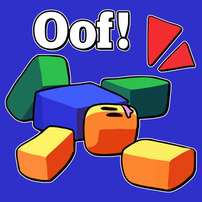 Funny Blox Noob Gamer Funny Poster