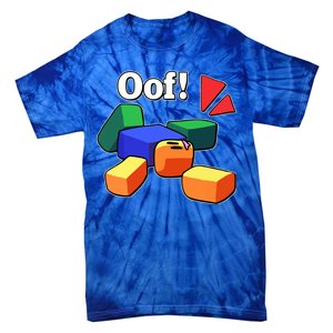 Funny Blox Noob Gamer Funny Tie-Dye T-Shirt