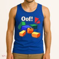 Funny Blox Noob Gamer Funny Tank Top