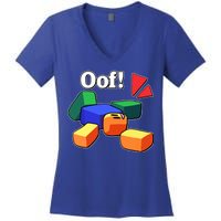 Funny Blox Noob Gamer Funny Women's V-Neck T-Shirt