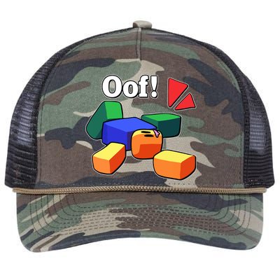 Funny Blox Noob Gamer Funny Retro Rope Trucker Hat Cap