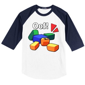 Funny Blox Noob Gamer Funny Baseball Sleeve Shirt