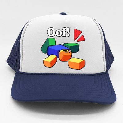 Funny Blox Noob Gamer Funny Trucker Hat