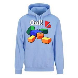 Funny Blox Noob Gamer Funny Unisex Surf Hoodie