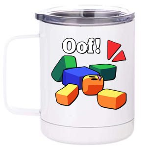 Funny Blox Noob Gamer Funny 12 oz Stainless Steel Tumbler Cup