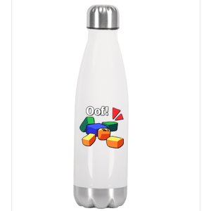 Funny Blox Noob Gamer Funny Stainless Steel Insulated Water Bottle