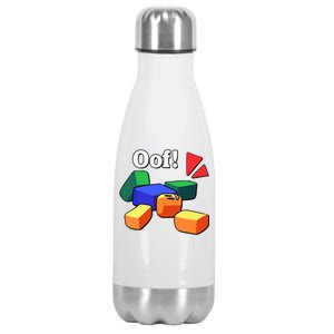 Funny Blox Noob Gamer Funny Stainless Steel Insulated Water Bottle