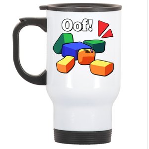 Funny Blox Noob Gamer Funny Stainless Steel Travel Mug