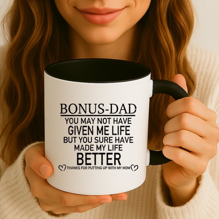 Funny Bonus-Dad Mug