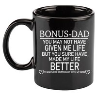Funny Bonus-Dad 11oz C Handle Ceramic Mug