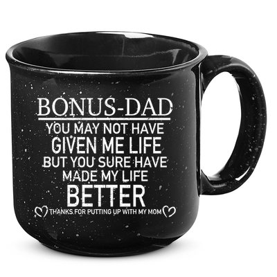 Funny Bonus-Dad 15oz Campfire Ceramic Mug