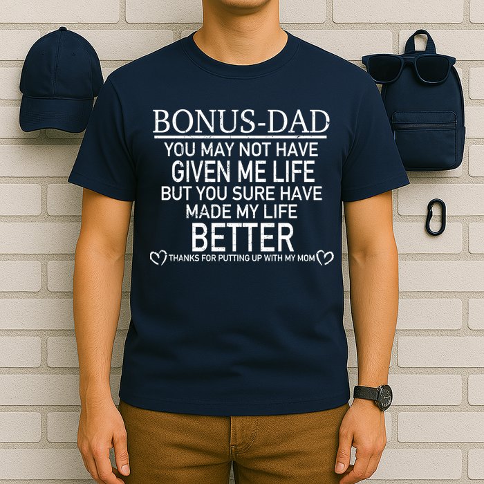 Funny Bonus-Dad T-Shirt