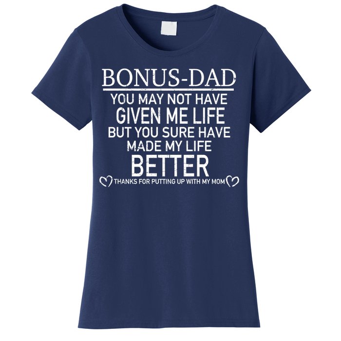 Funny Bonus-Dad Women's T-Shirt