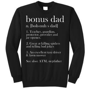 Funny Bonus Dad Definition Sweatshirt