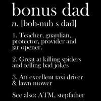 Funny Bonus Dad Definition T-Shirt