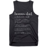 Funny Bonus Dad Definition Tank Top