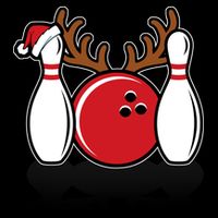Funny Bowling Christmas Sustainable Bucket Hat