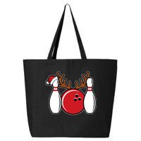 Funny Bowling Christmas 25L Jumbo Tote