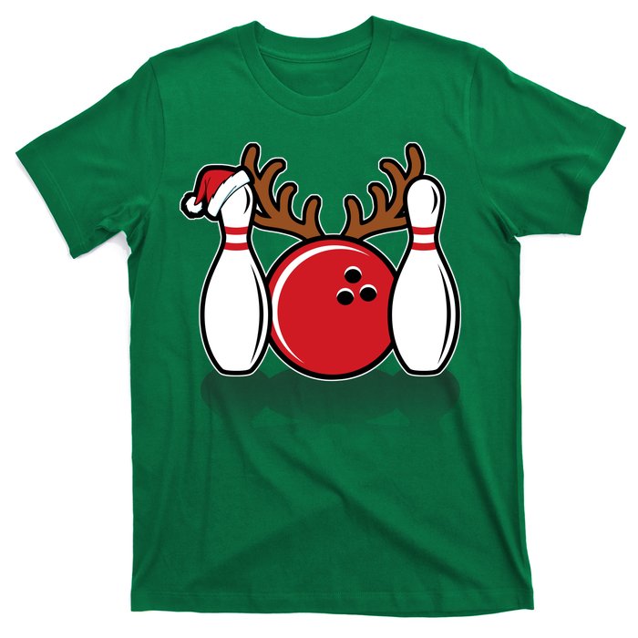 Funny Bowling Christmas T-Shirt