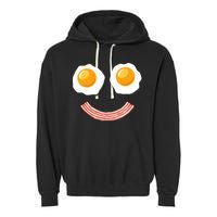 Funny Breakfast Bacon and Eggs Garment-Dyed Fleece Hoodie