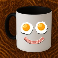 Funny Breakfast Bacon and Eggs Mug