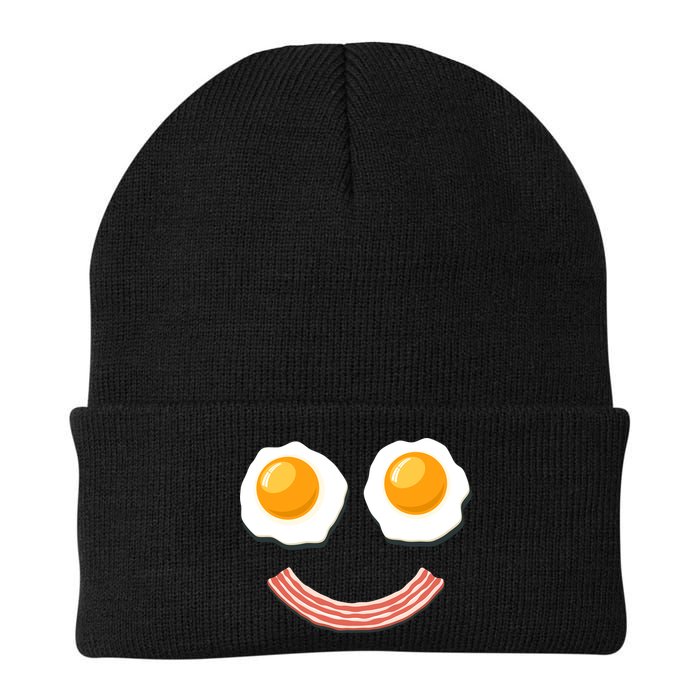 Funny Breakfast Bacon and Eggs Beanie