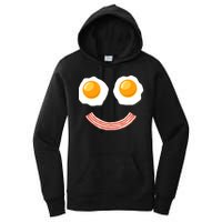 Funny Breakfast Bacon and Eggs Women's Pullover Hoodie