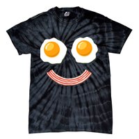 Funny Breakfast Bacon and Eggs Tie-Dye T-Shirt