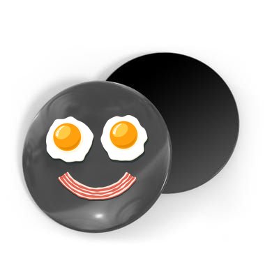 Funny Breakfast Bacon and Eggs Magnet