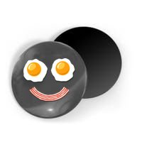 Funny Breakfast Bacon and Eggs Magnet