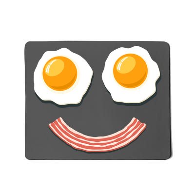 Funny Breakfast Bacon and Eggs Mousepad