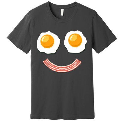 Funny Breakfast Bacon and Eggs Premium T-Shirt