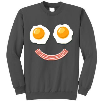 Funny Breakfast Bacon and Eggs Tall Sweatshirt