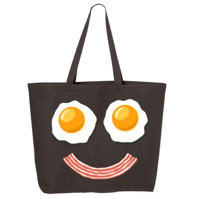 Funny Breakfast Bacon and Eggs 25L Jumbo Tote