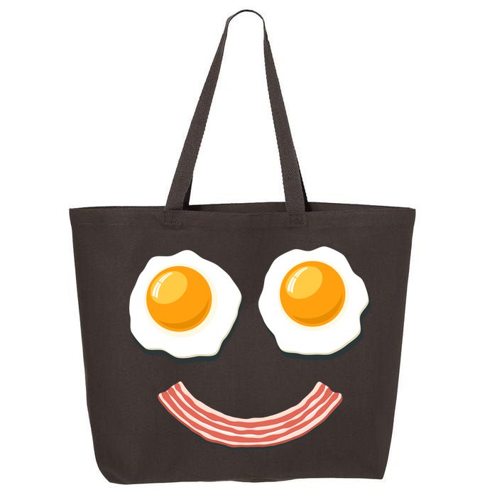 Funny Breakfast Bacon and Eggs 25L Jumbo Tote