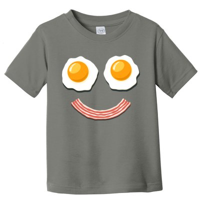 Funny Breakfast Bacon and Eggs Toddler T-Shirt
