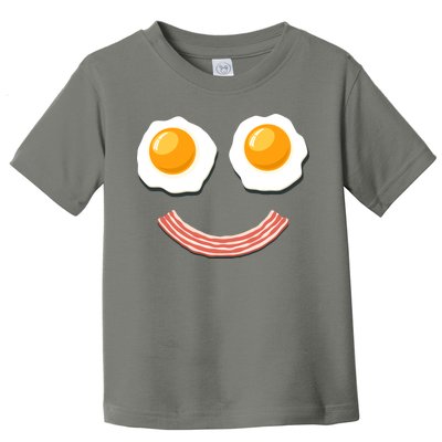 Funny Breakfast Bacon and Eggs Toddler T-Shirt