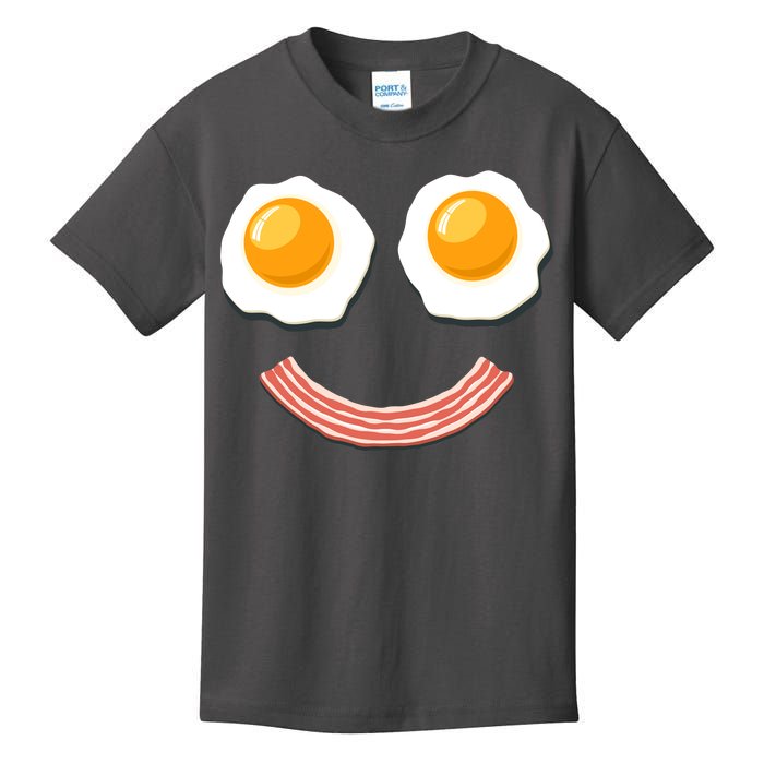 Funny Breakfast Bacon and Eggs Kids T-Shirt