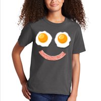 Funny Breakfast Bacon and Eggs Kids T-Shirt