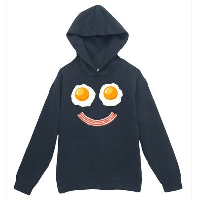 Funny Breakfast Bacon and Eggs Urban Pullover Hoodie