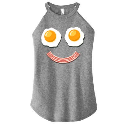 Funny Breakfast Bacon and Eggs Women's Perfect Tri Rocker Tank