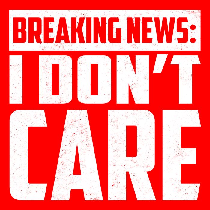 Funny Breaking News I Don't Care Zip Tote Bag
