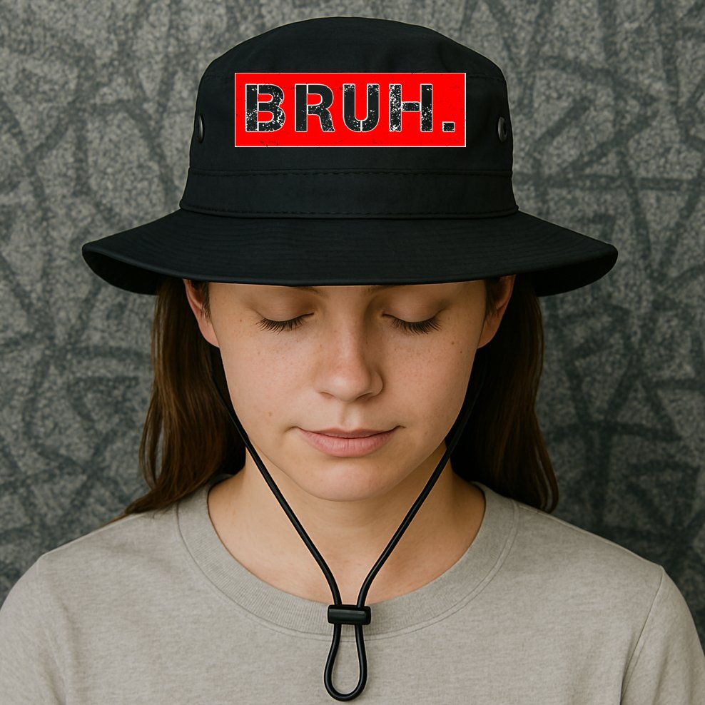 Funny Bruh Meme Bucket Hat